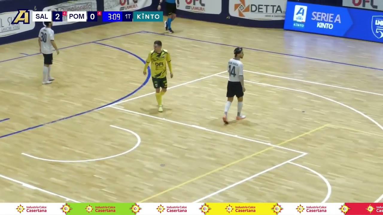 Highlights | Serie A Kinto - 17ª Giornata (25-26) | Sporting Sala Consilina vs Fortitudo Pomezia