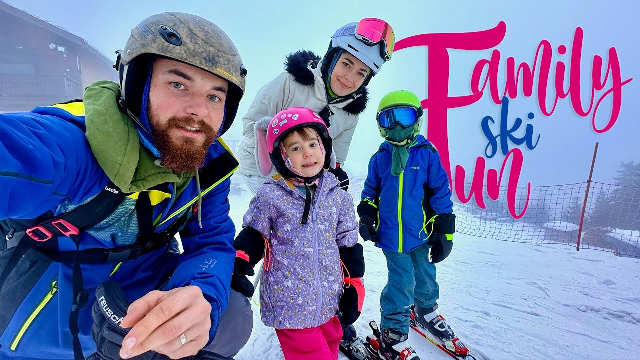 Împreună pe pârtiile din Poiana Brașov ⛷️✨ Ski în Familie