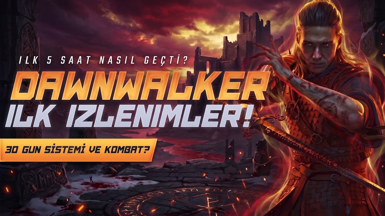 Dawnwalker 5 Saatlik İnceleme... // İlk İzlenimler Nasıl? // Witcher Benziyor ama...