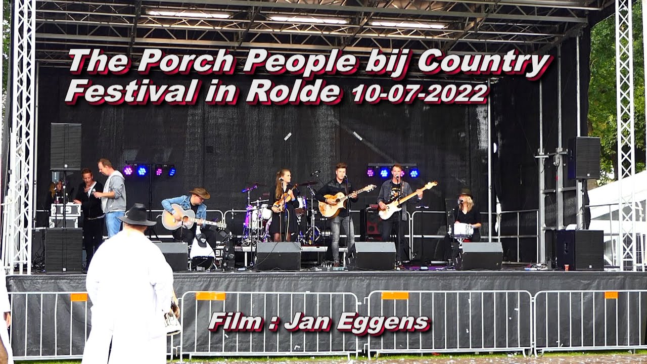 The Porch People bij Countryfestival in Rolde 10 07 2022