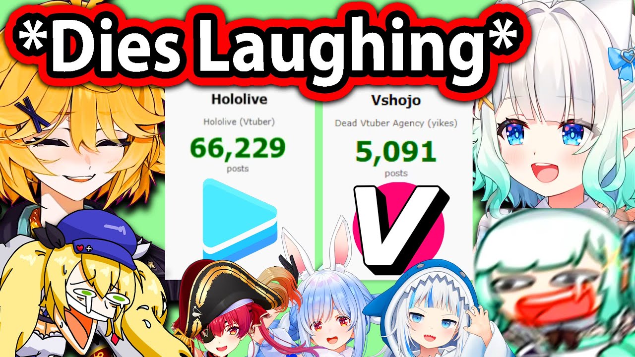 Dokibird and Mint Lost It over Hololive and VShojo on Rule 34