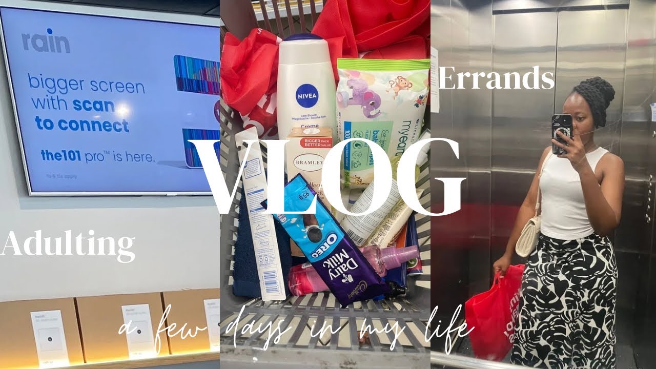 Vlog: Spend a few days with me| Errands| Adulting and more🎀💕🫧