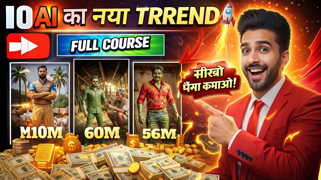 How to make viral handcraft video | ai video kaise banaye | viral bamboo video 