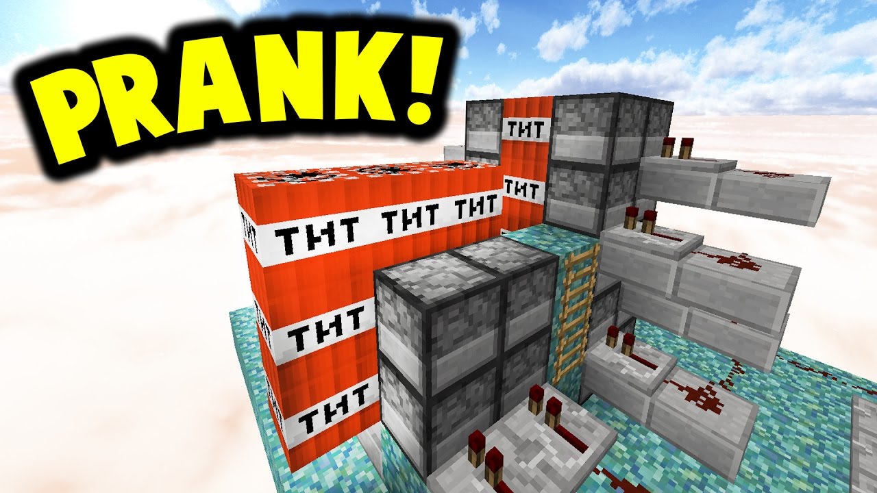 NOOB SWAPPED WITH PRO PRANK!! | Minecraft TNT WARS!