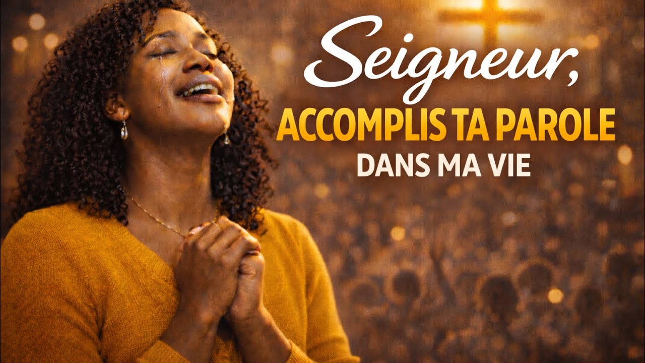 seigneur accomplis ta  parole dans ma vie