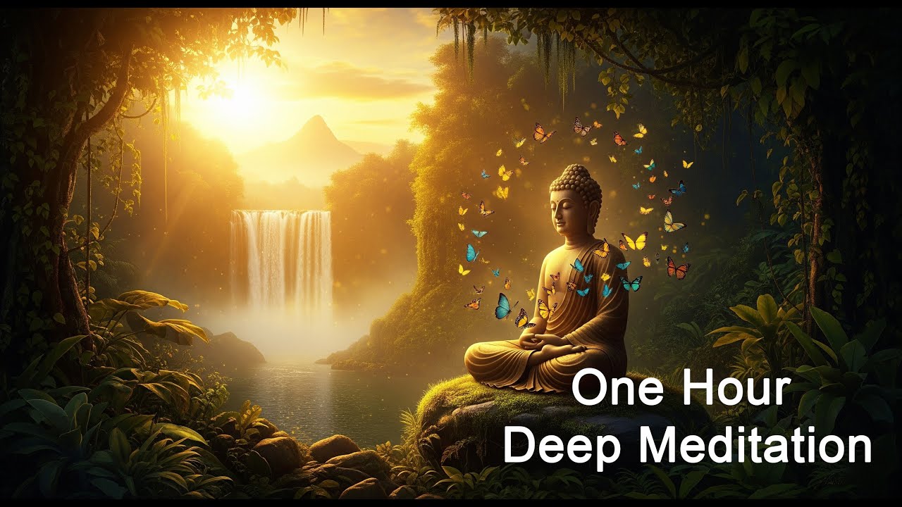 1 Hour Deep Meditation Music | Relaxing Music for Stress Relief, Inner Peace & Focus