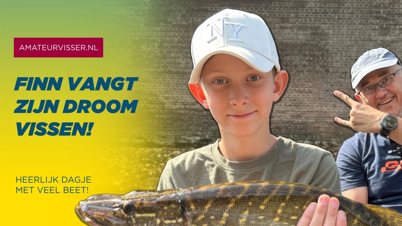 Snoekbroeders: Op de boot MET FINN | Zijn eerste snoek én snoekbaars! 🐟 🔥