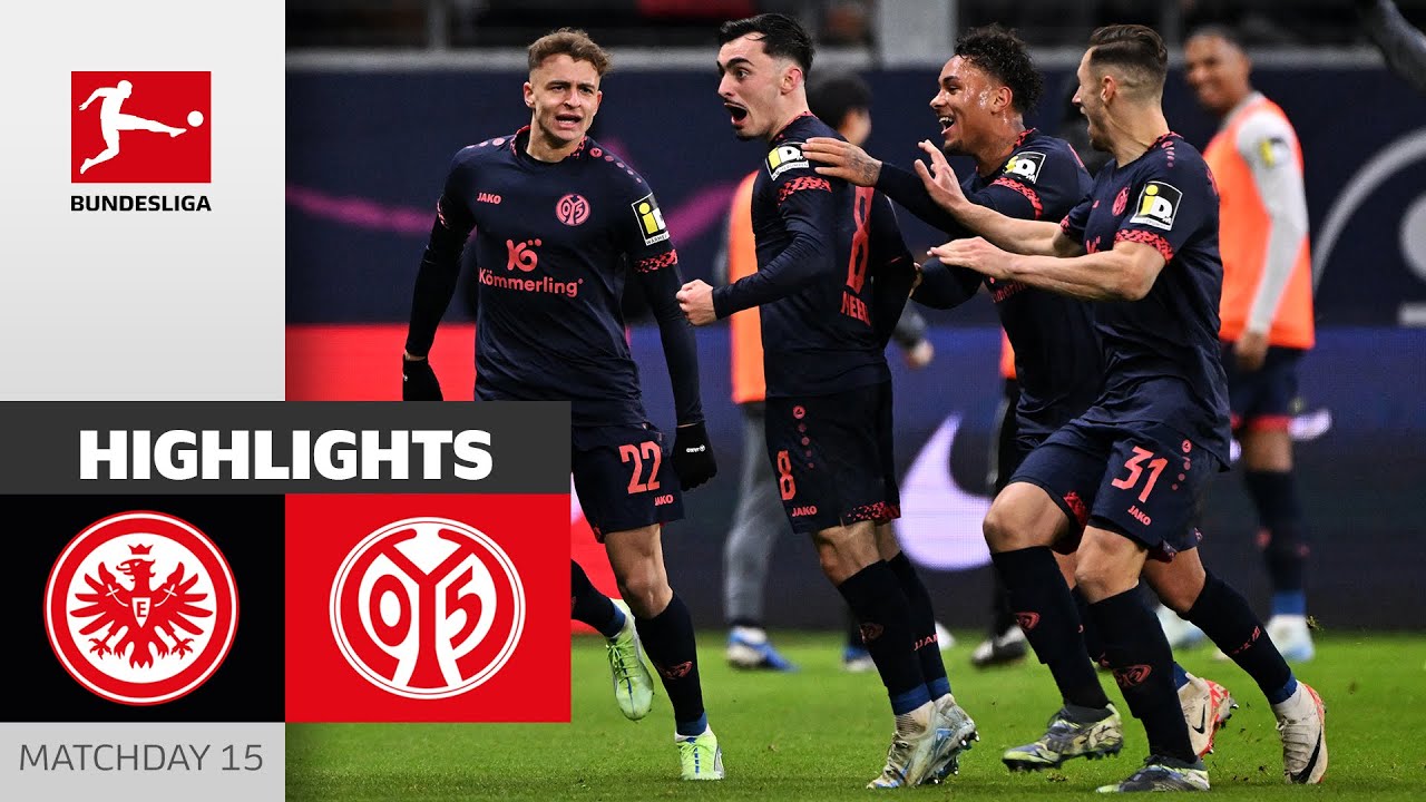 10-Men Win! | Eintracht Frankfurt - 1. FSV Mainz 05 1-3 | Highlights | MD 15 &ndash; Bundesliga 2024/25