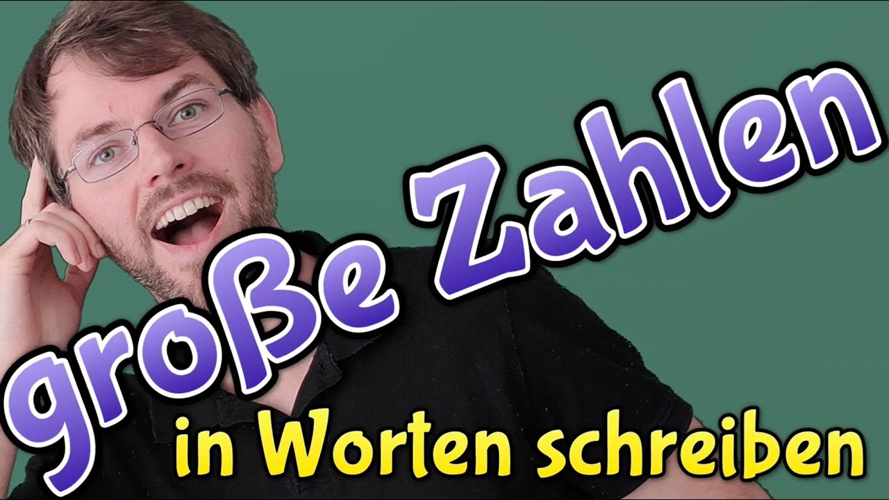 Große Zahlen richtig in Worten schreiben✍️ | Mathe 5. Klasse erklärt