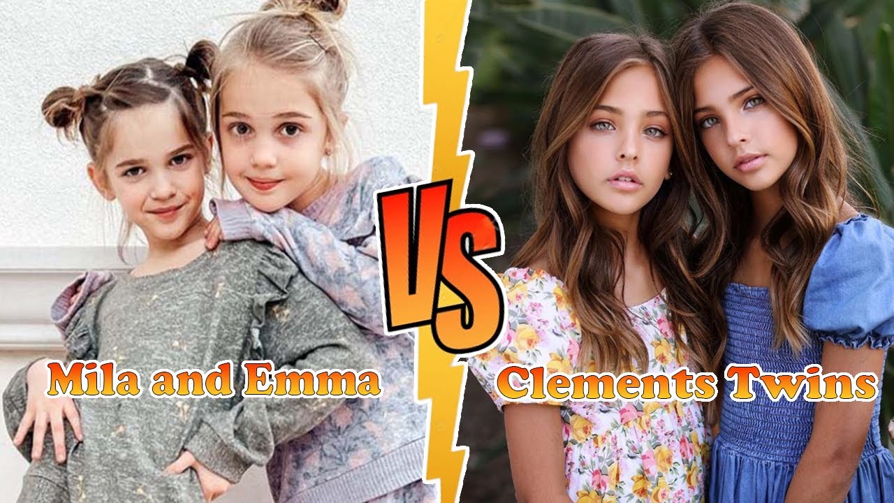 Clements Twins (Ava And Leah) VS Mila And Emma Stauffer Transformation 👑 New Stars From Baby To 2024