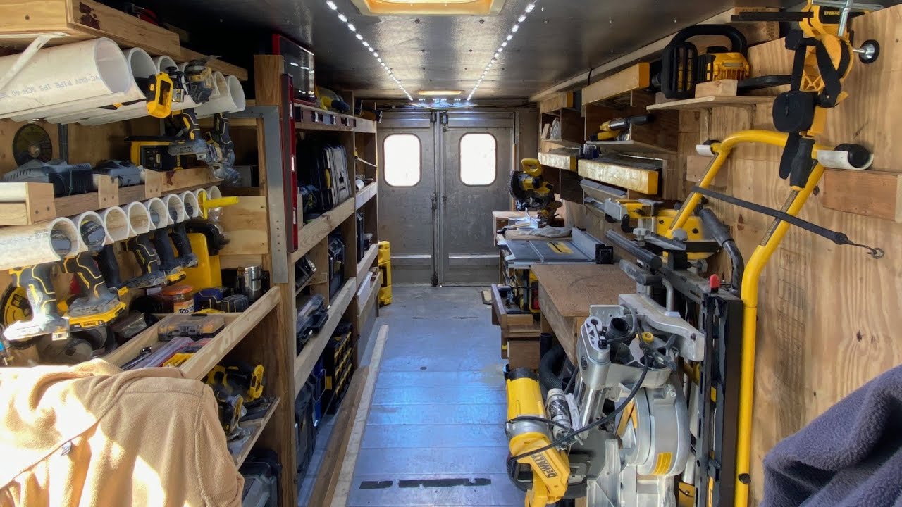 Ultimate Tool Van Workspace