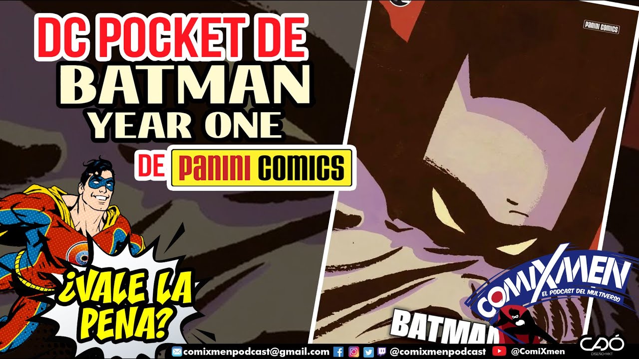 Batman Año Uno (DC Pocket) de Panini Comics México – ¿Qué Tal Está? | Reseña ComiXmen