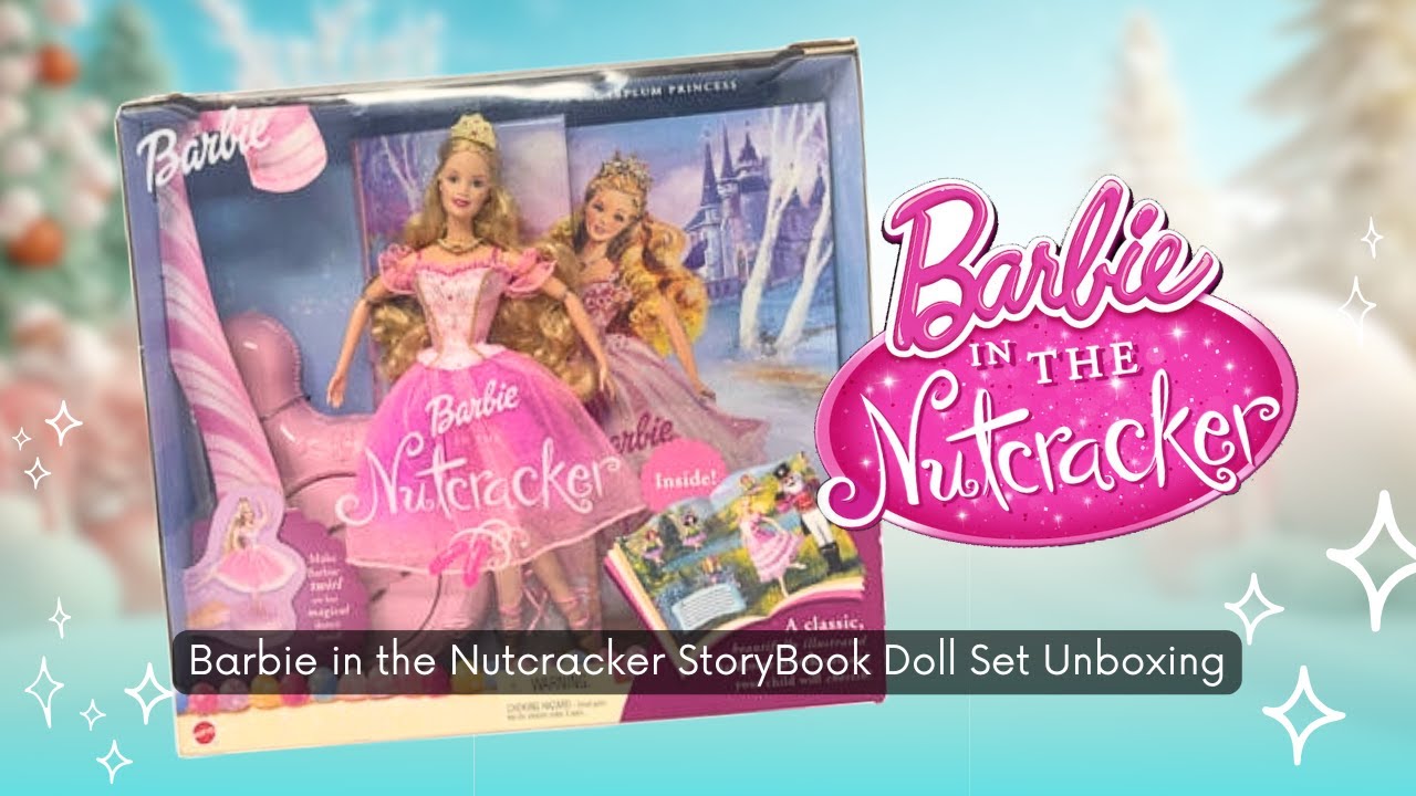 🩰 Barbie in the Nutcracker StoryBook Doll Set Unboxing