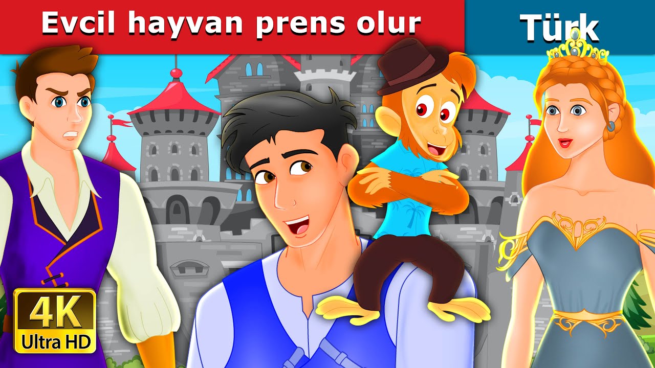 Evcil hayvan prens olur | Pet becomes the Prince in Turkish |  @TurkiyaFairyTales