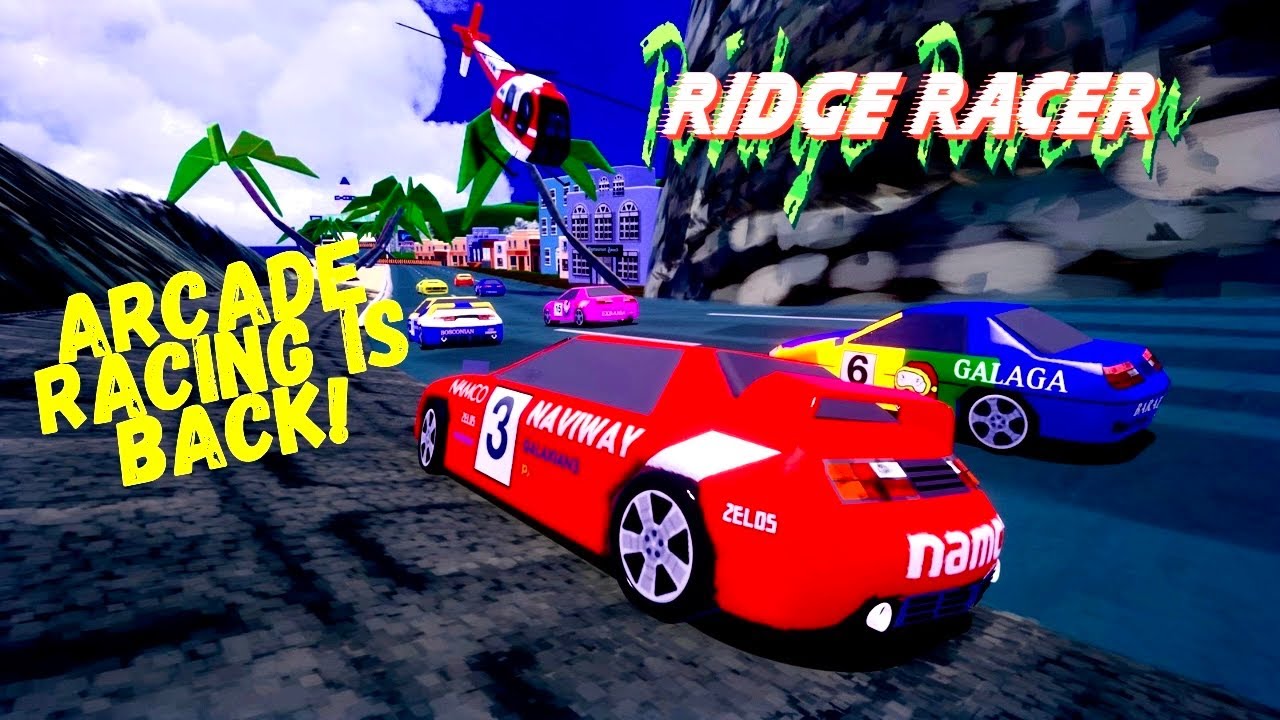 I Created the Most Ambitious Ridge Racer Fangame - Ridge Racer Advanced Gameplay (Created in Dreams)