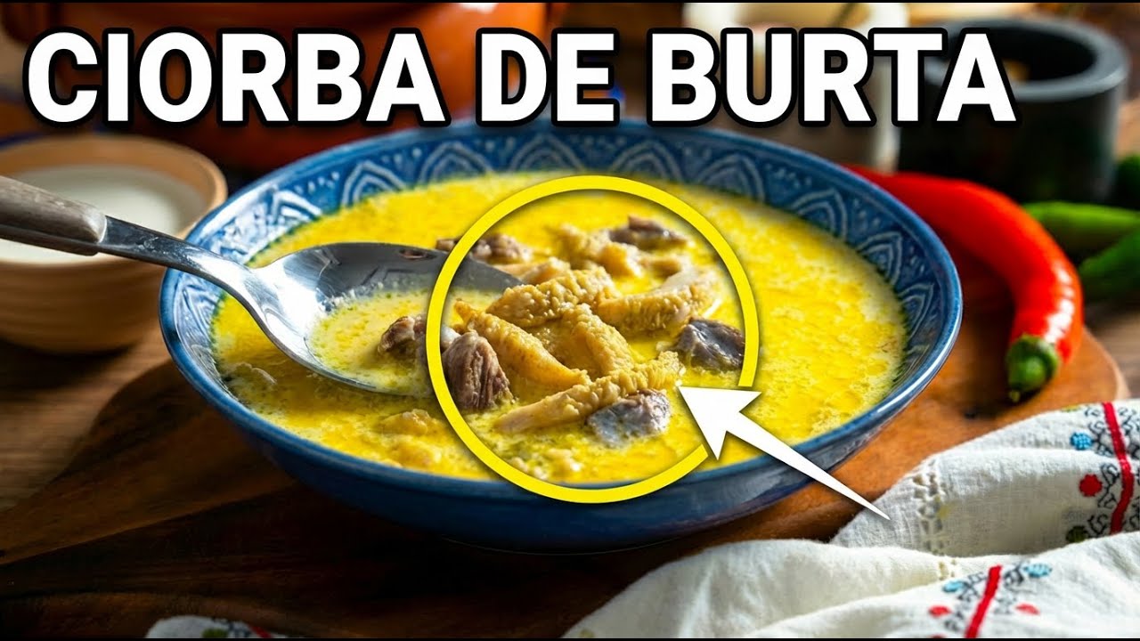 Ciorba de burta la Cook4Me 🥣 Reteta Rapida, Cremoasa si plina de savoare