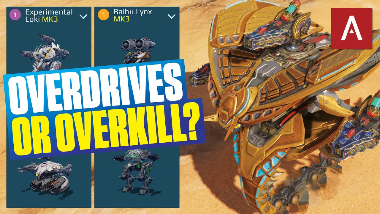 Are Too Many Overdrive Units A Bad Idea? War Robots Dream Hangars Episode 185 WR