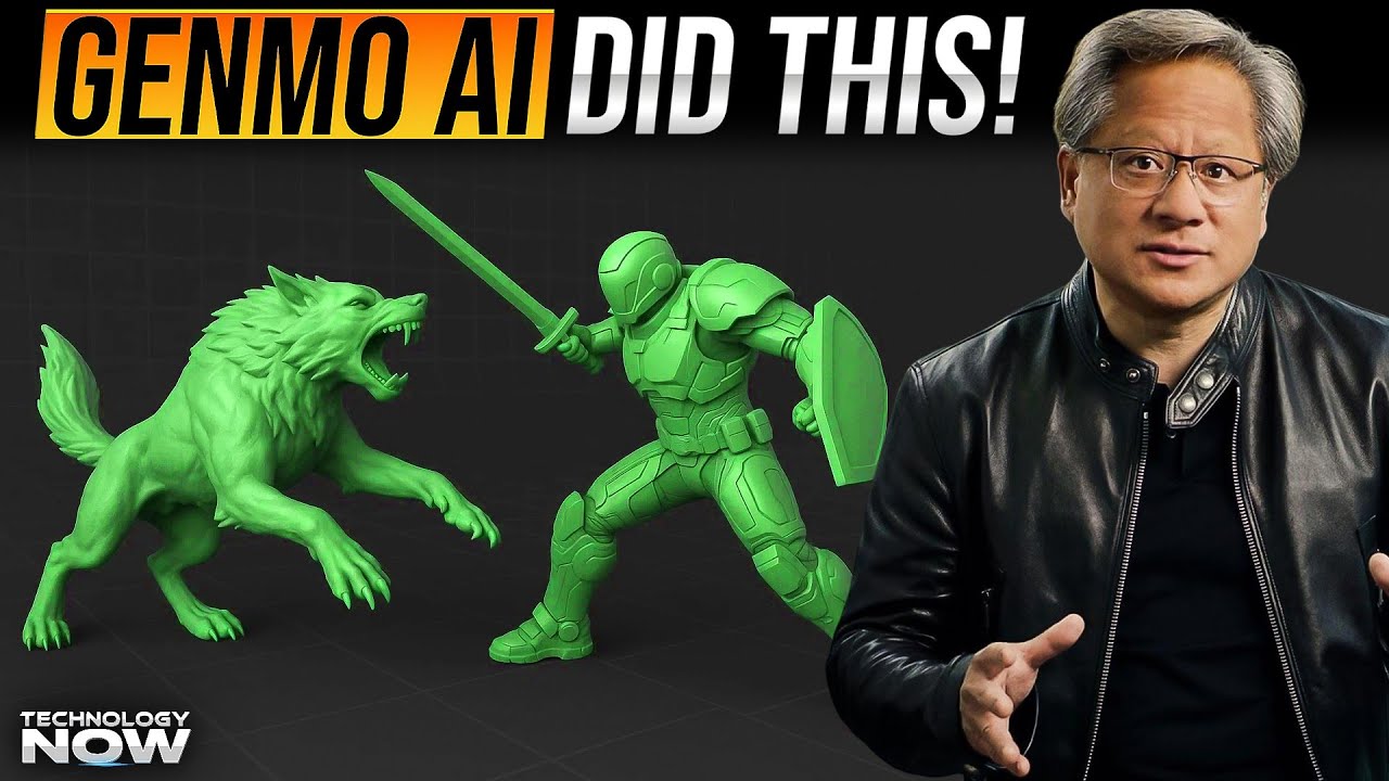 NIEMOŻLIWE Animacje GIER WIDEO? NVIDIA GENMO AI właśnie to uczyniła rzeczywistością!