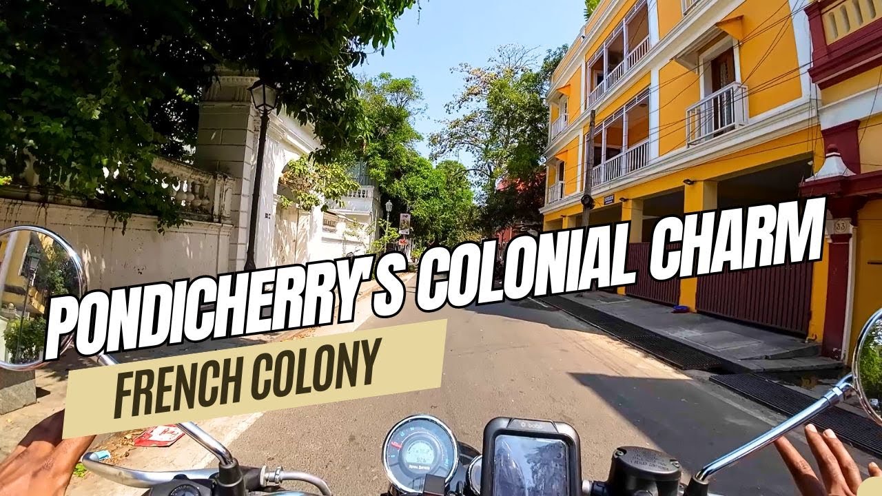 Exploring Pondicherry's French Colony: Meeting an Incredible Local Photographer!