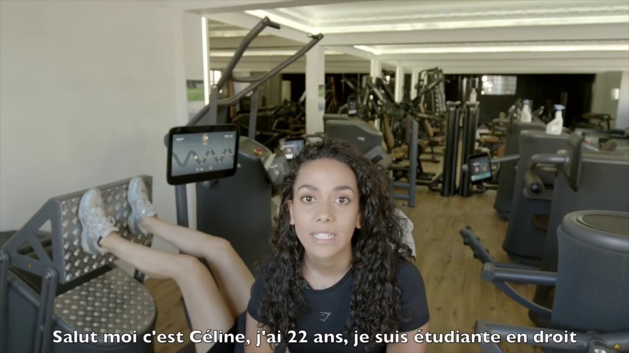 Céline étudiante en droit à choisi Elevate Premium Fitness pour décompresser