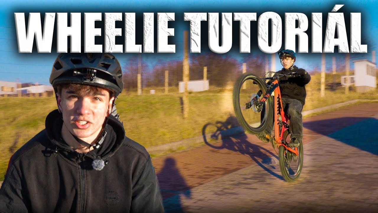 NEJLEHČÍ TRIK NA KOLE: WHEELIE!🤔🏥