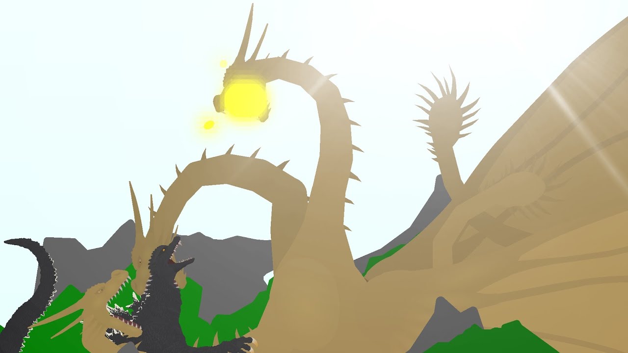 Heisei Ghidorah vs Godzilla final wars | animation | 