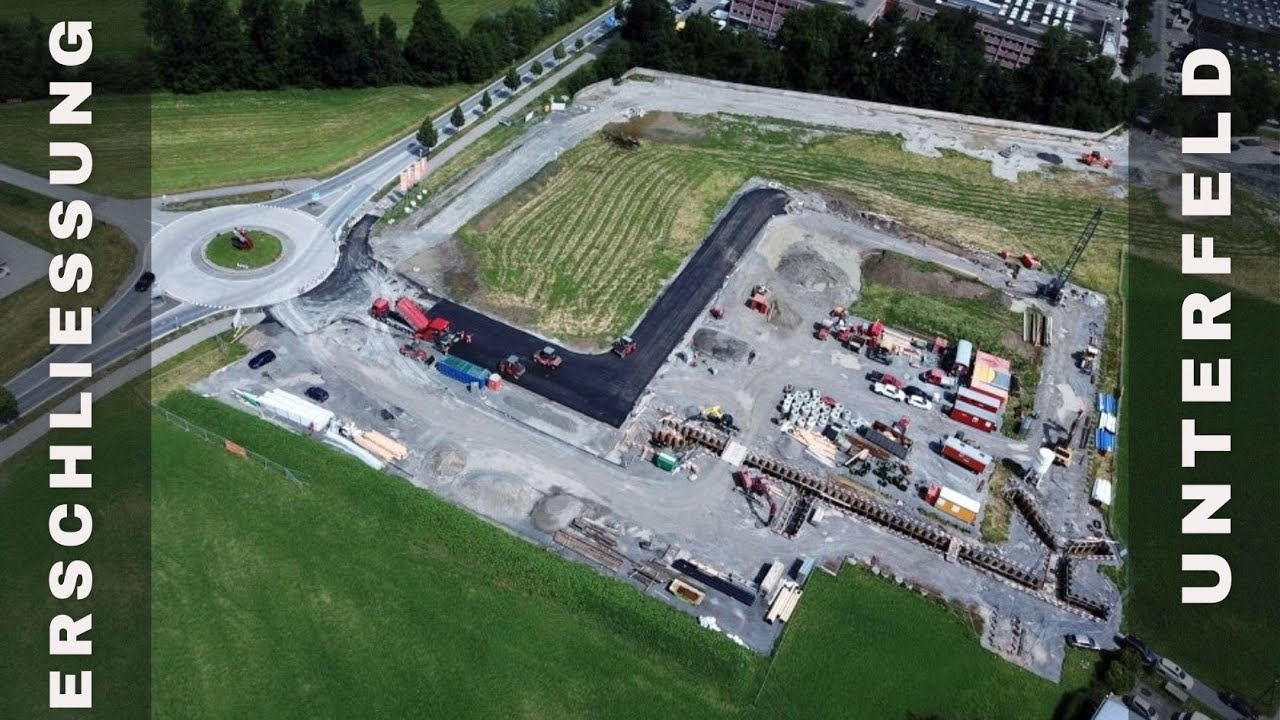 Erschliessung Unterfeld Nord/Süd im Baar