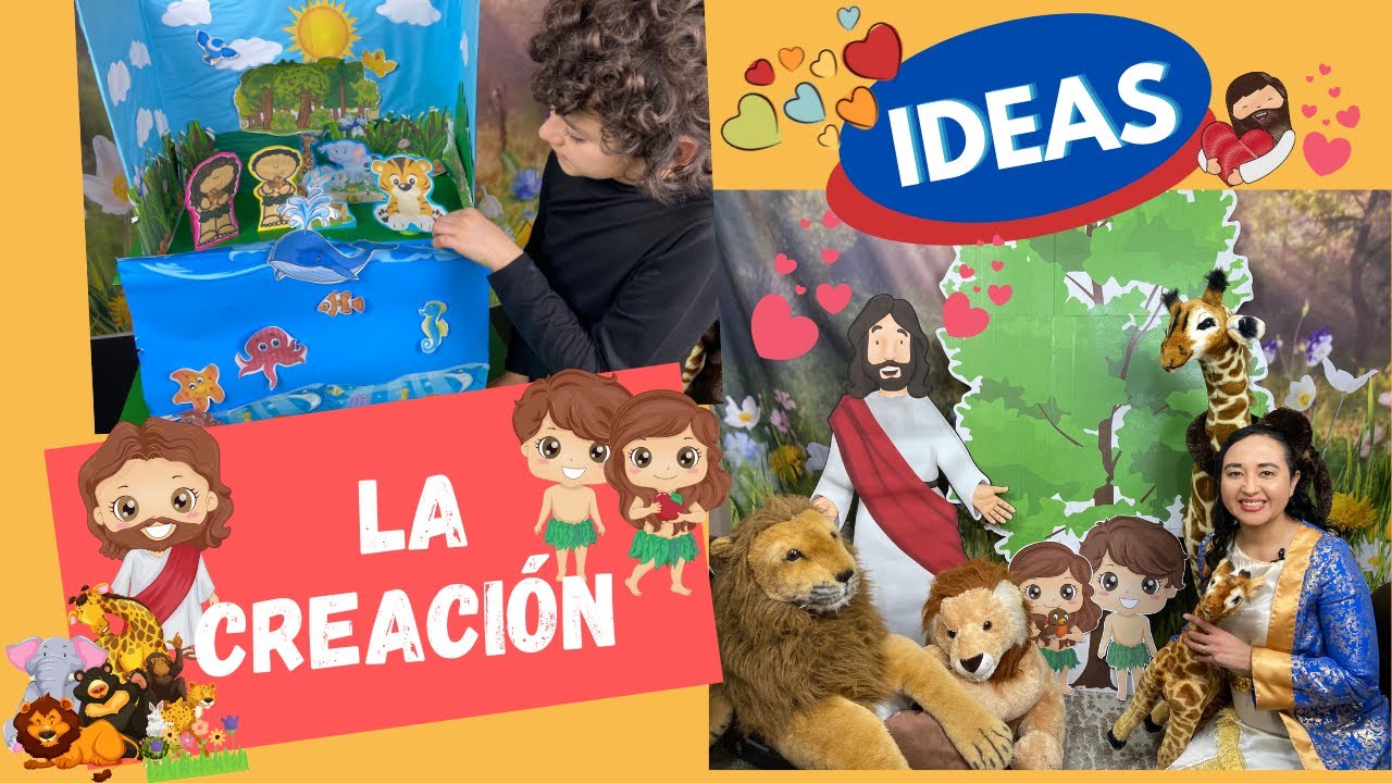 LA CREACION-IDEAS-VIVIR EN EL JARDÍN DE DIOS-INFANTES 2026-VIVOS EN JESÚS-PRIMARIOS 