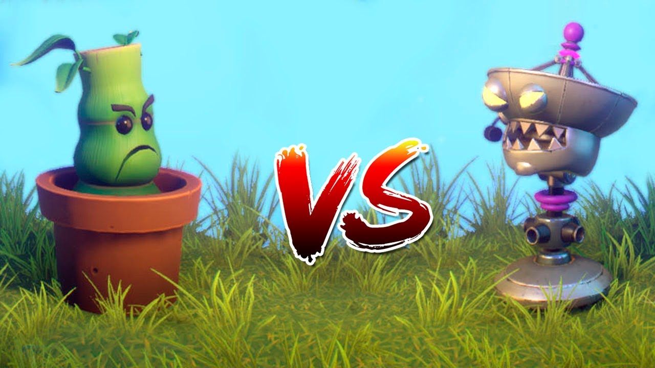 BROTE DE BAMBU VS BOT ENLACE | Plants Vs Zombies: Garden Warfare 2