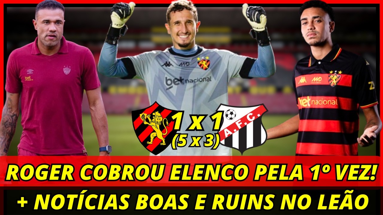 💣🚨NOTÍCIAS BOAS E RUINS! OLHA O QUE ACONTECEU + ROGER COBROU ELENCO PELA 1º VEZ! NOTÍCIAS DO SPORT