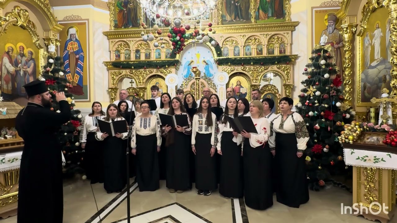 Колядки. Хор «Відродження» храму Преображення Господнього с. Луки, Дрогобицько-Самбірська єпархія