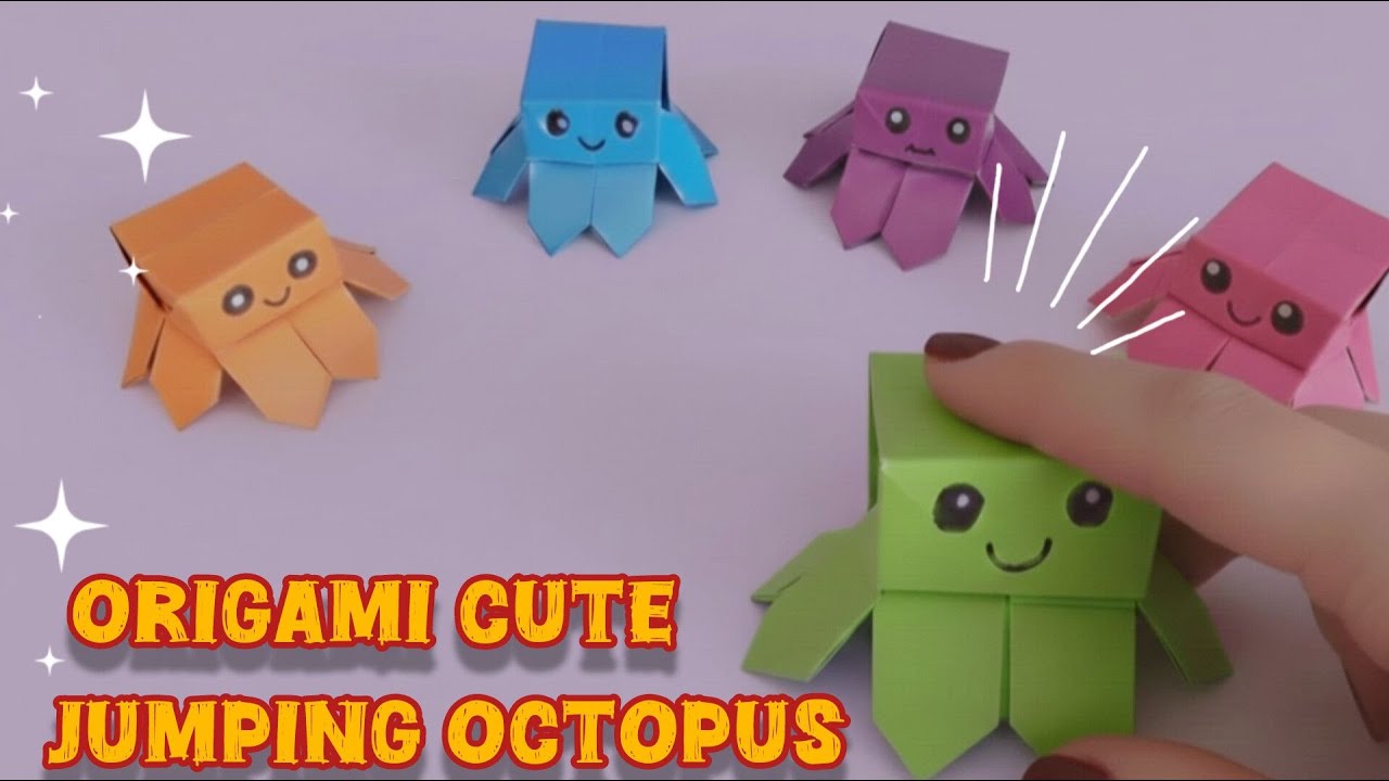 This Origami Octopus JUMPS!