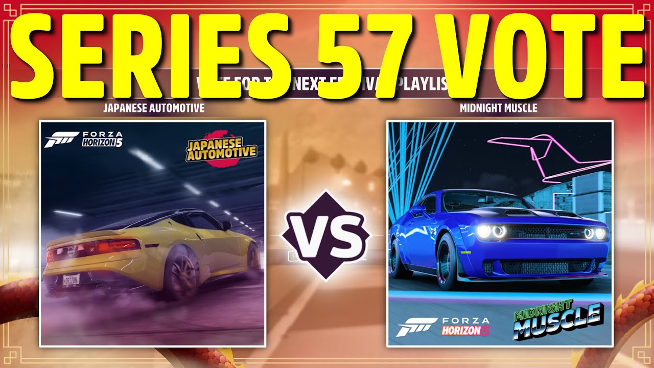 Обзор голосования в плейлисте 57-й серии Forza Horizon 5 | Предварительный обзор серии и награды ...