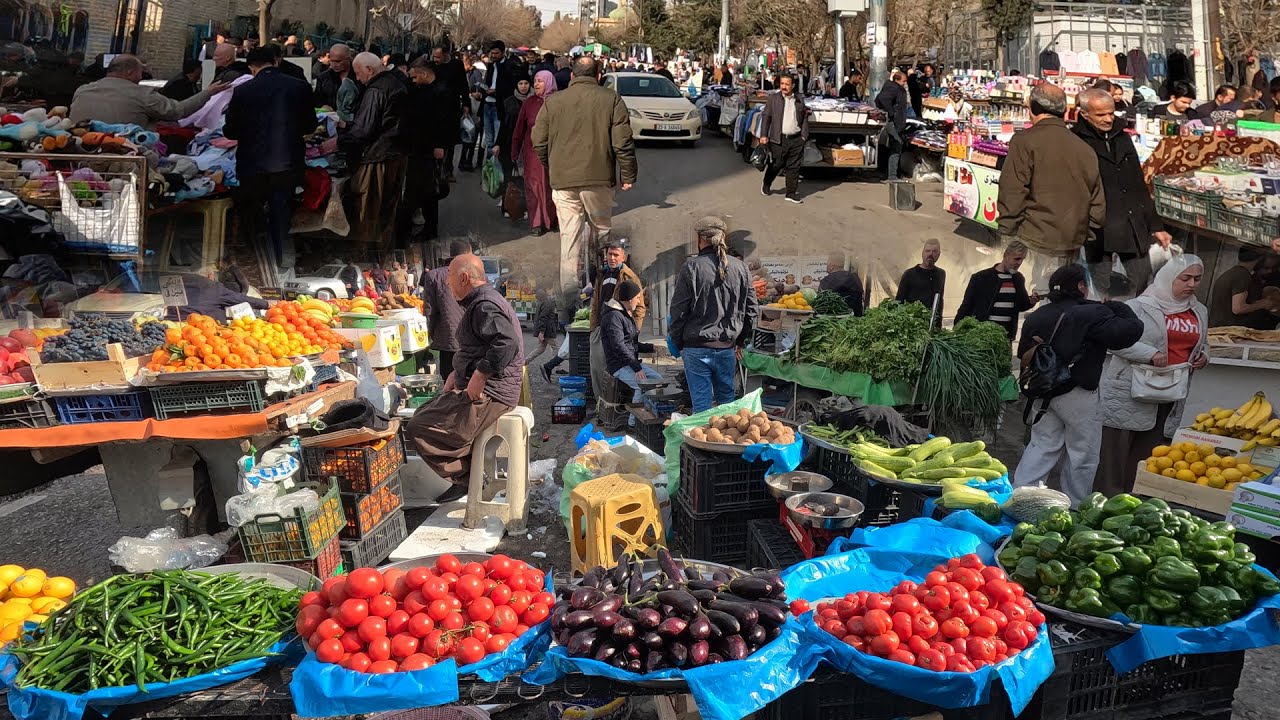 Ramadan in Kurdistan 2025 | Grand Bazaar Tour - Iraq