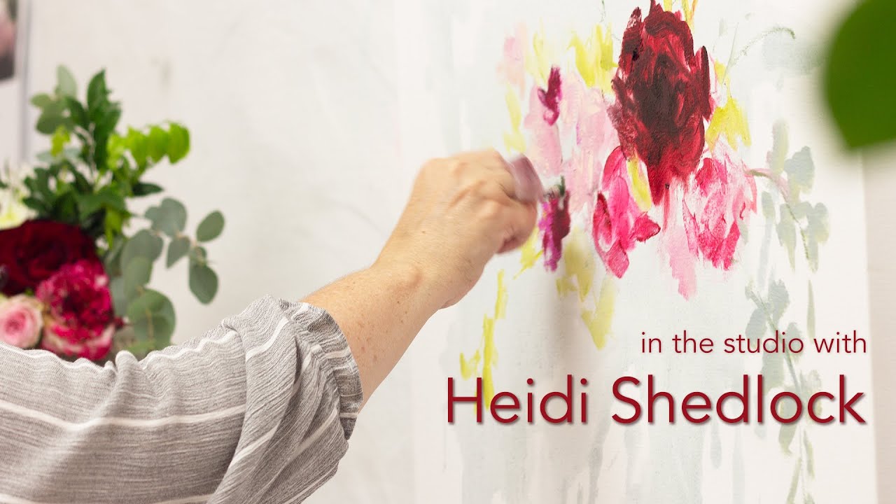 In the studio with Heidi Shedlock