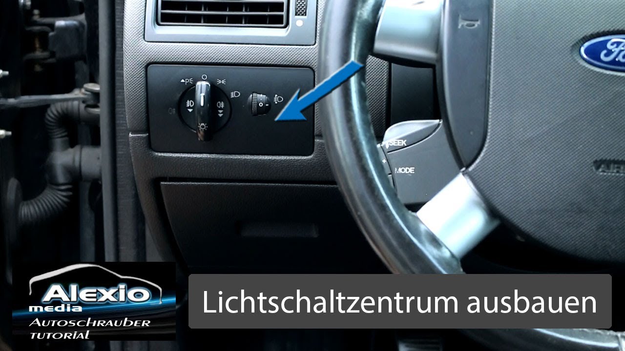Ford Mondeo Mk3 Lichtschaltzentrum/Lichtschalter ausbauen -  change light switching center
