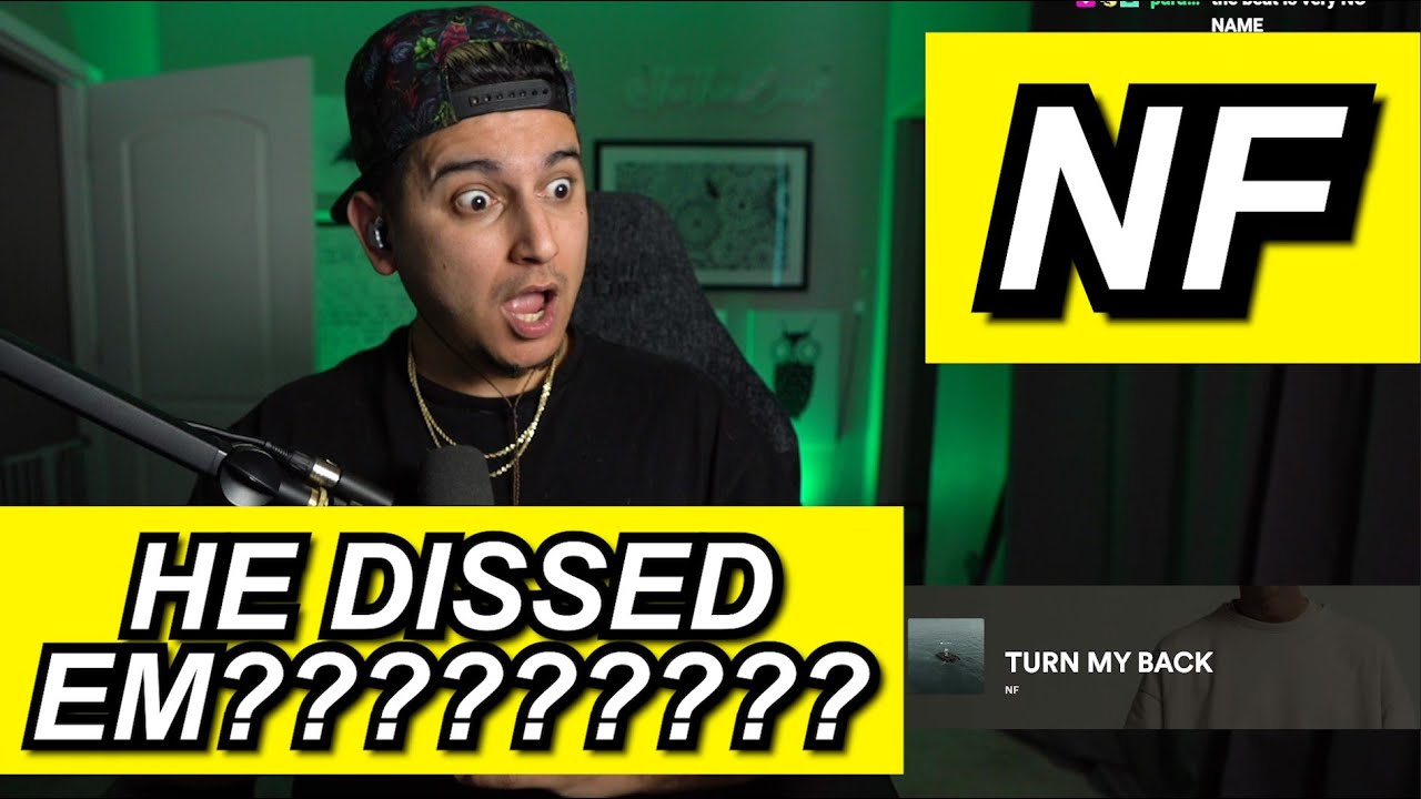 SHOTS FIRED????? NF 'TURN MY BACK' FIRST REACTION!!