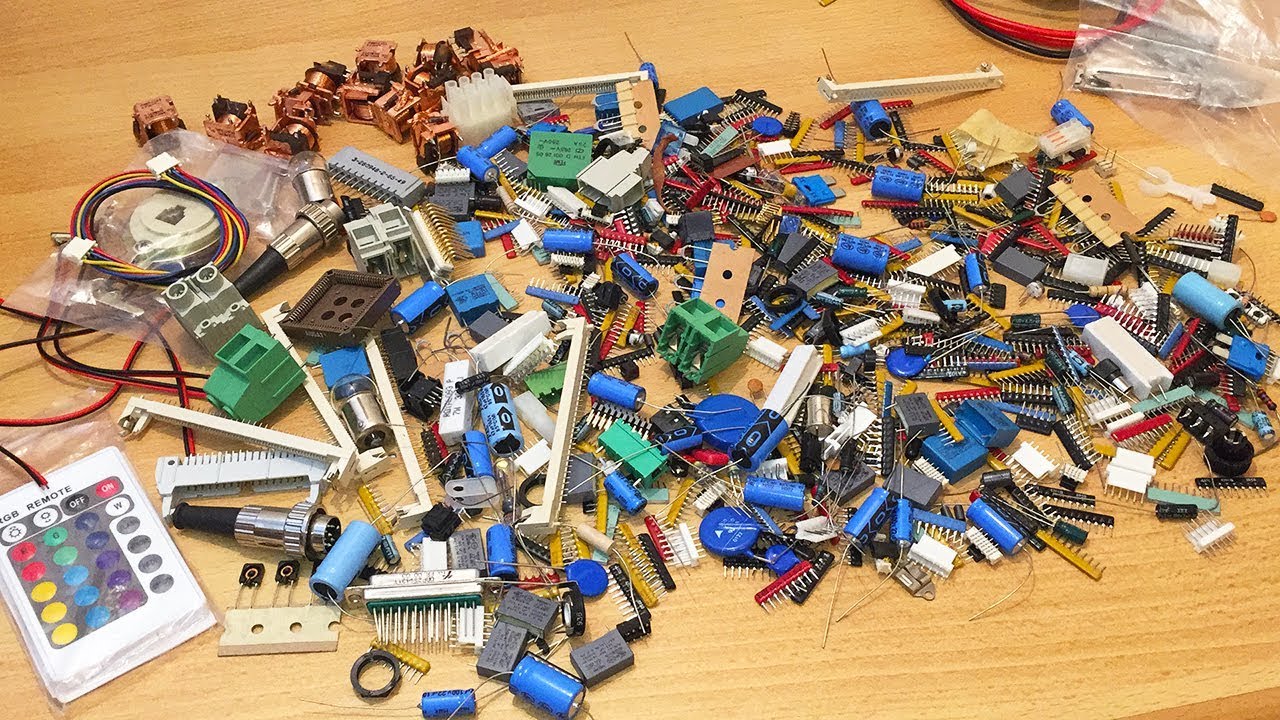 3 KG of Electronic Components [Luck Package #3]
