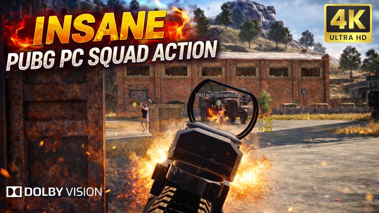 Last Circle Chaos! | PUBG Squad Thriller