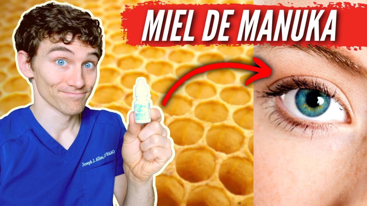5 Beneficios INCREÍBLES De Las Gotas Para Ojos De Miel De Manuka