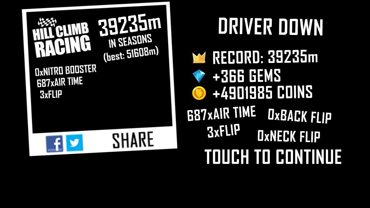 Hill Climb Racing: Dragster - Seasons 39235m (New Record!)