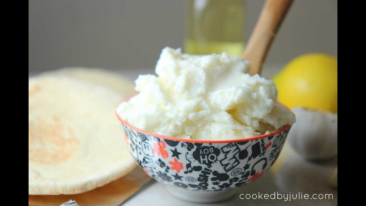 Lebanese Garlic Sauce (Toum) ep 403