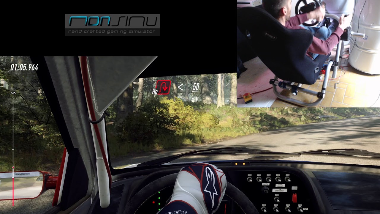 [GAMEPLAY] DIRT RALLY 2.0 | MonSimu Revo 2DOF MOTION | 306 maxi @ GERMANY