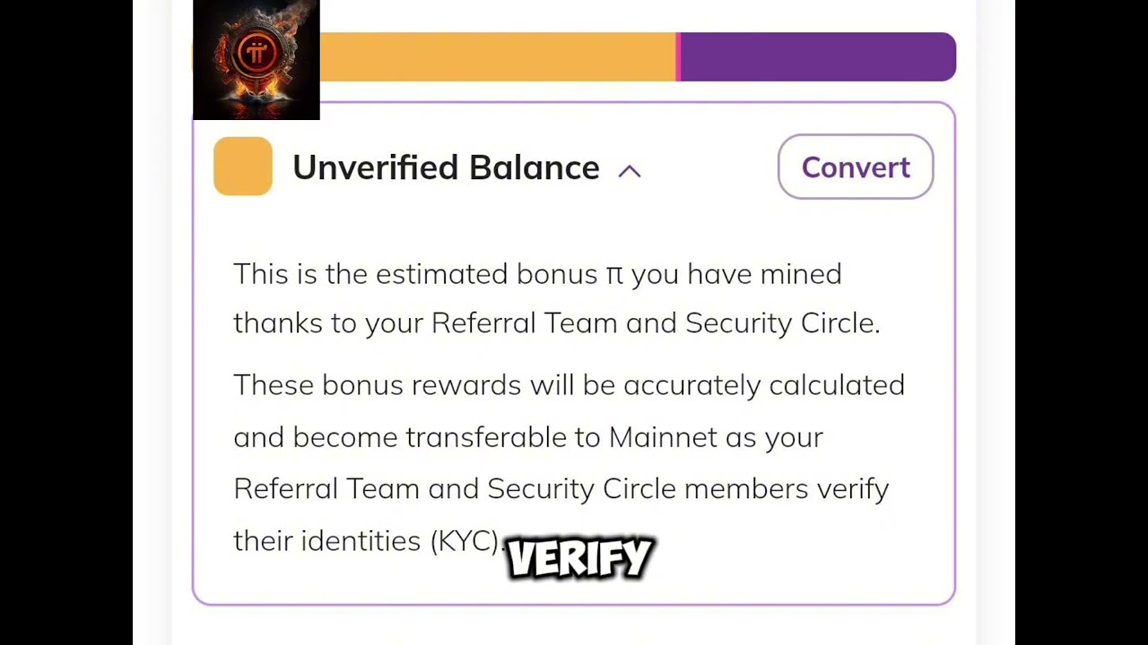 Pi network community 💜 Ping your team to verify their KYC identities #openmainnet #cryptocurrency