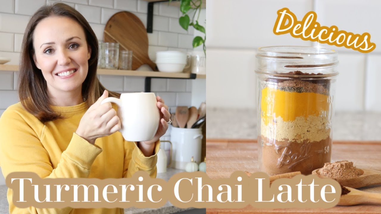 Caffeine-Free Turmeric Chai Tea | Chai Tea Mix | Homemade Chai Tea | Caffeine-Free Chai Mix