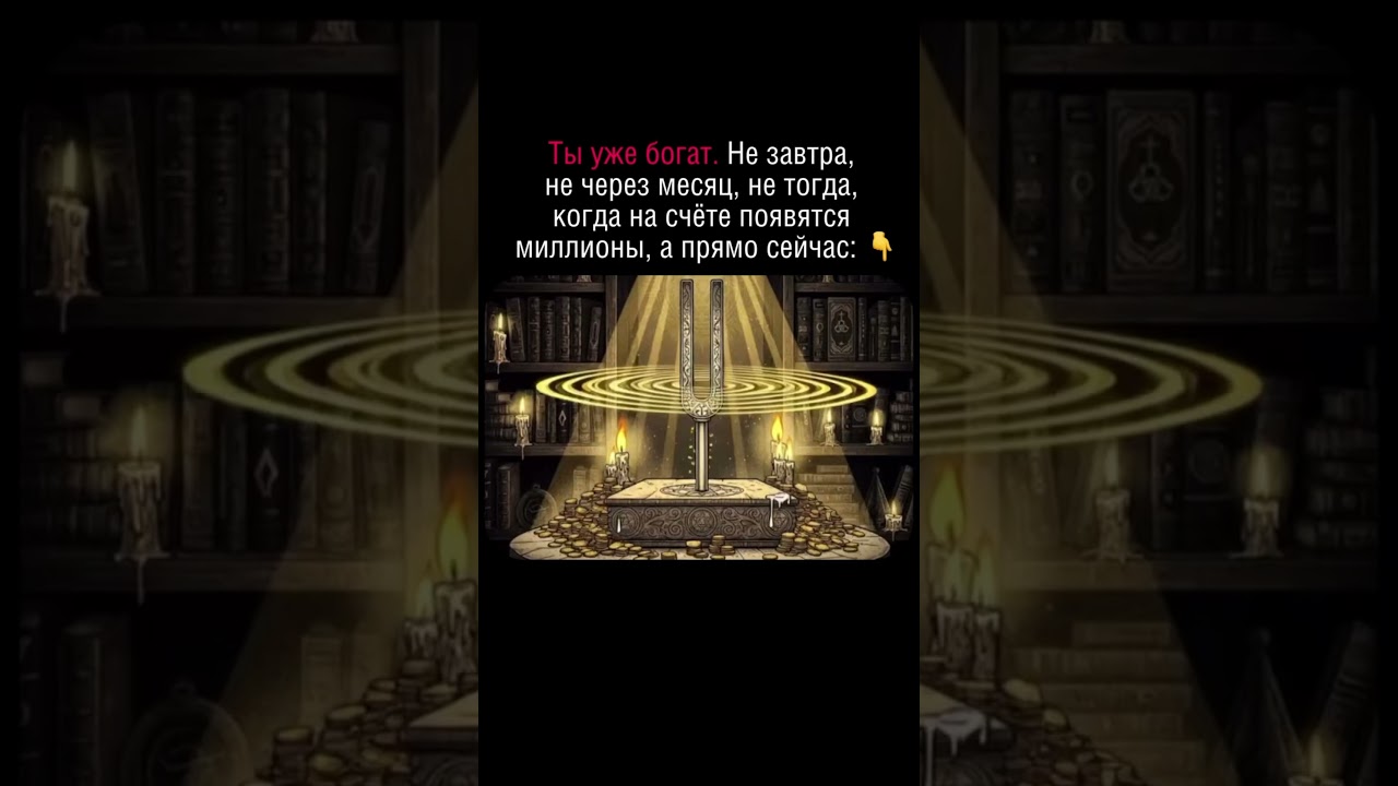 Ты уже богат. Не завтра не через месяц, не тогда, когда на счете появятся миллионы, а прямо сейчас: