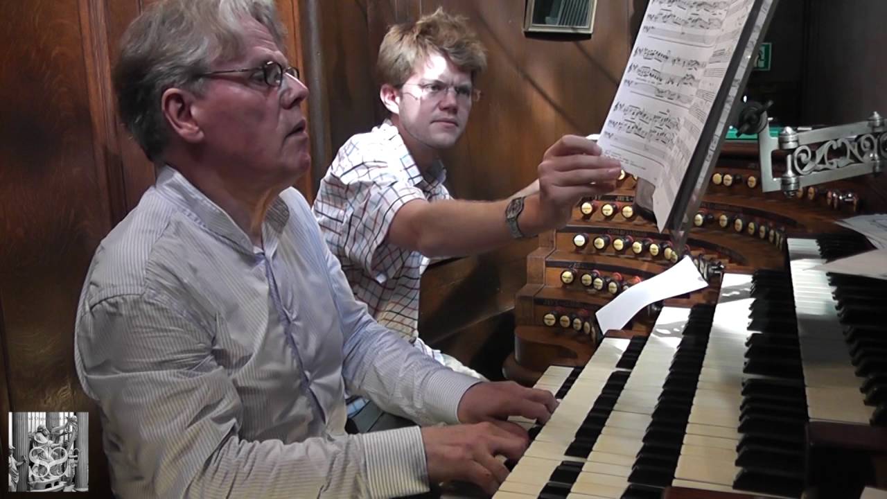 Saint-Sulpice organ, Daniel Roth plays Franck Pièce en mi bémol (complete)