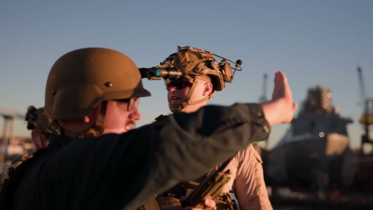 Marines and Sailors of the 11th MEU and Boxer Amphibious Ready Group
