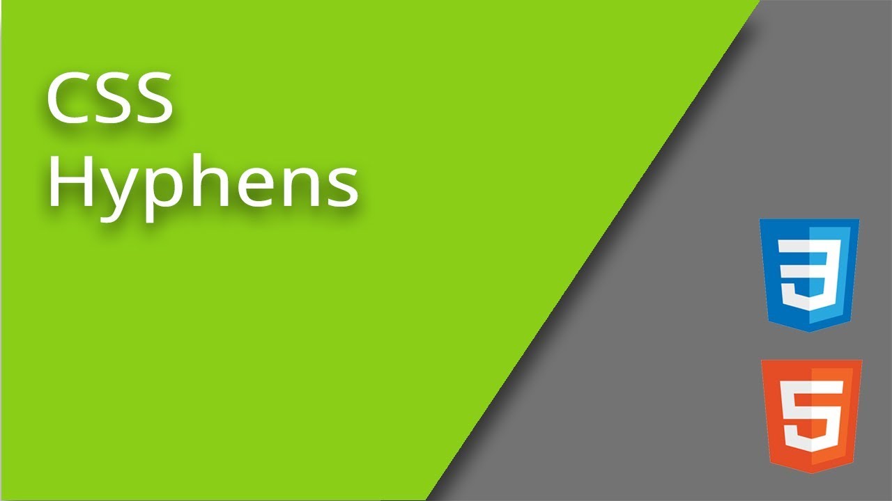 CSS Hyphens