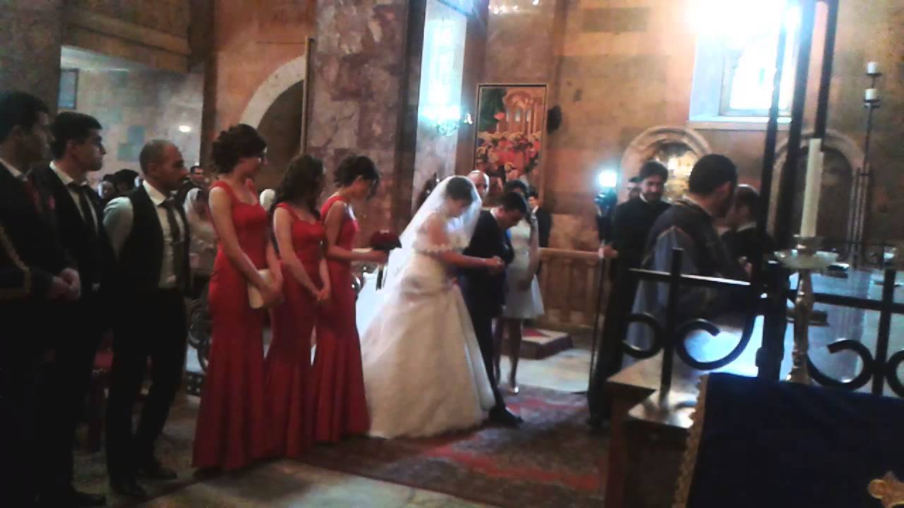 Венчание в армянской церкви